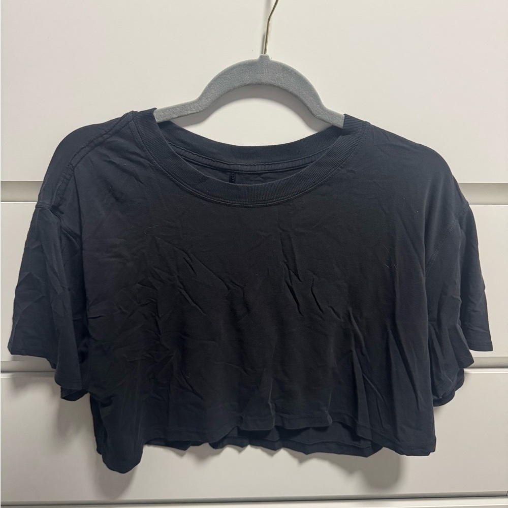 lululemon all yours crop tee *vitasea